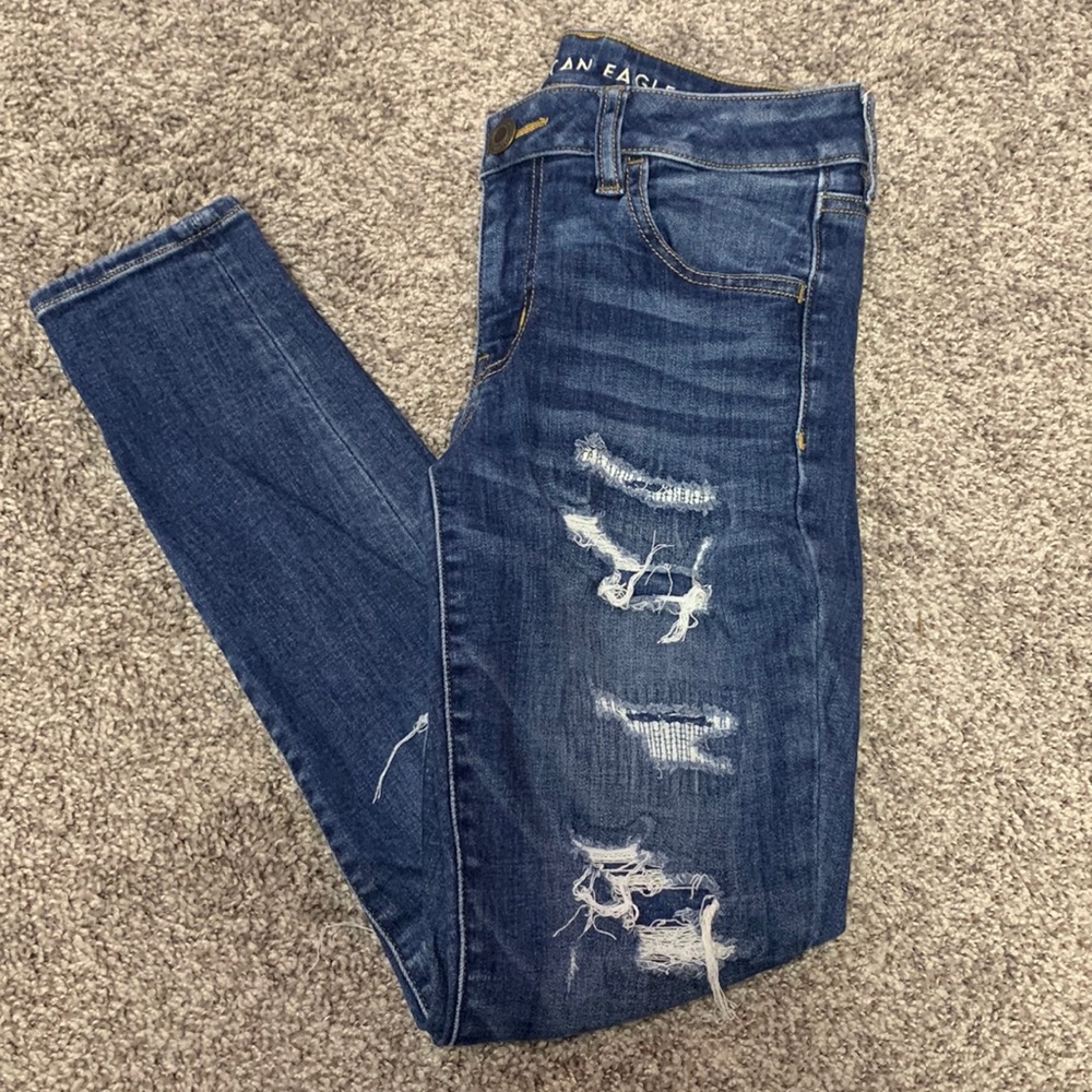 American Eagle High Waisted Skinny Jeans